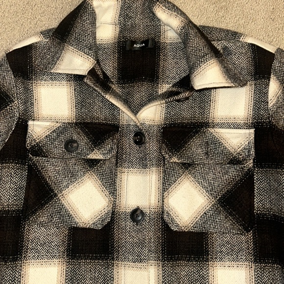 AQUA Shacket size M - Picture 3 of 5